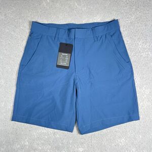 Fabletics The Only Shorts Mens Small Blue Water Resistant Performance Casual